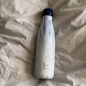 Wellness stainless water bottle